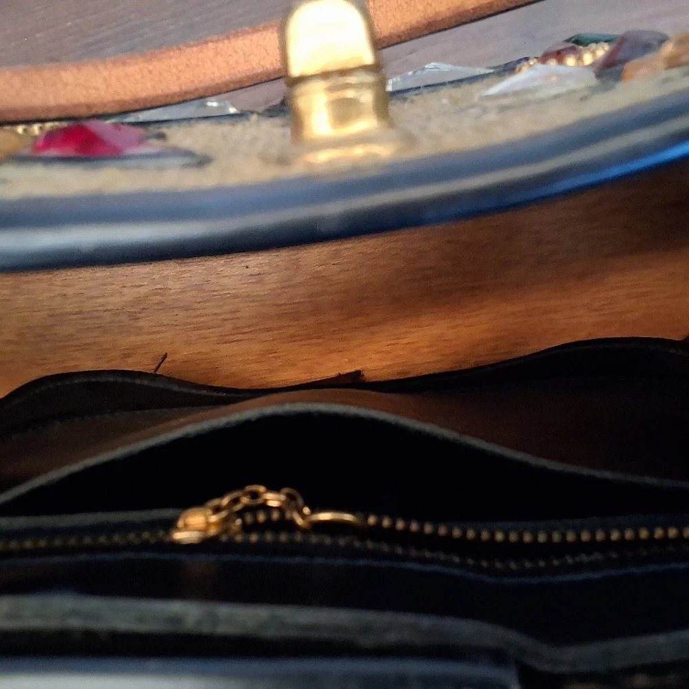 RARE.Near Mint Enid Collins of Texas  Gltterbugs Tote 1966 NWOT. Free Shipping - Picture 7 of 12